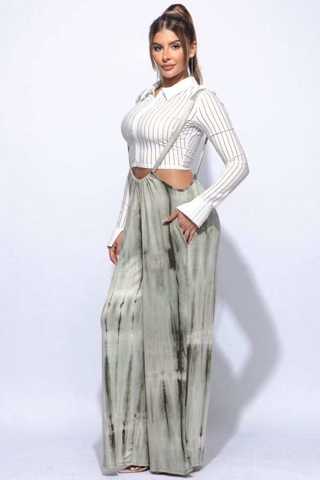 Drawstring baggy jumpsuit - Muvin 