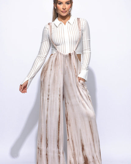 Drawstring baggy jumpsuit - Muvin 