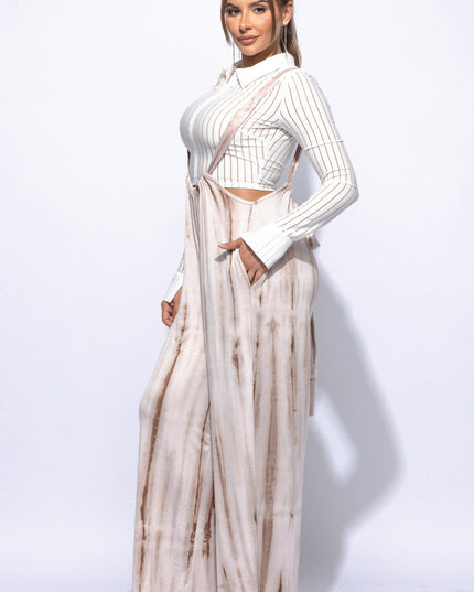 Drawstring baggy jumpsuit - Muvin 
