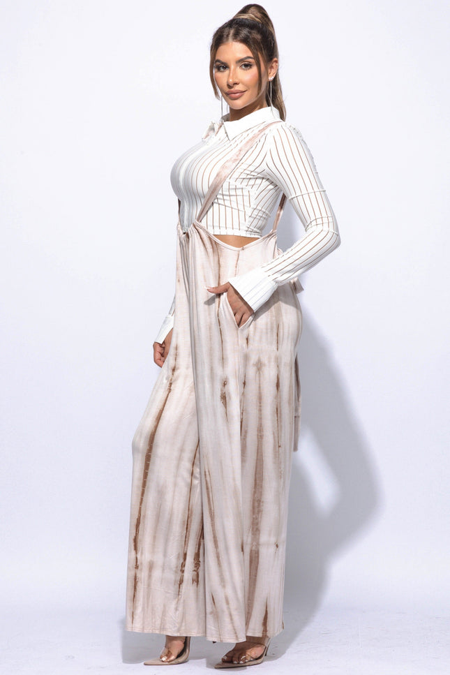 Drawstring baggy jumpsuit - Muvin 
