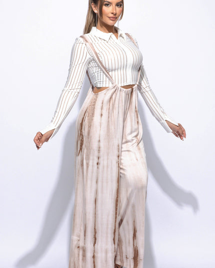 Drawstring baggy jumpsuit - Muvin 