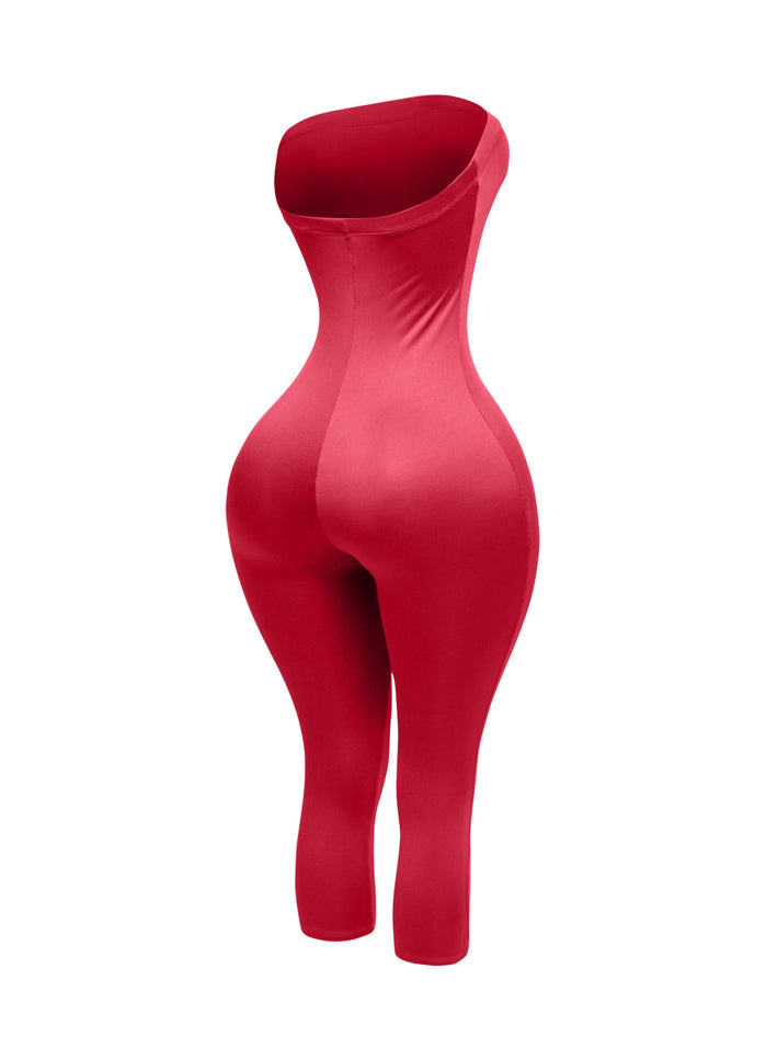 Tube top capri jumpsuit - Muvin 