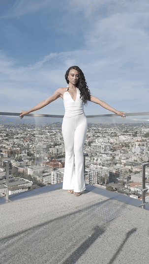 Show Off Hours Backless Halter Jumpsuit.. - Muvin 