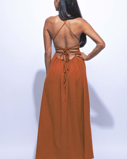 Side slit maxi skirt - Muvin 