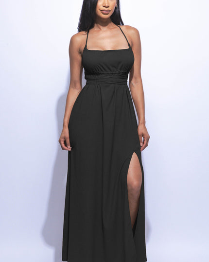 Side slit maxi skirt - Muvin 