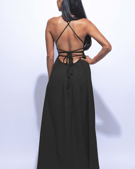 Side slit maxi skirt - Muvin 