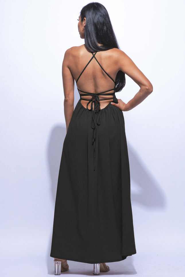 Side slit maxi skirt - Muvin 