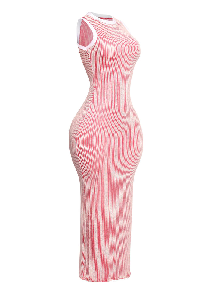 Sleeveless bodycon maxi dress - Muvin 