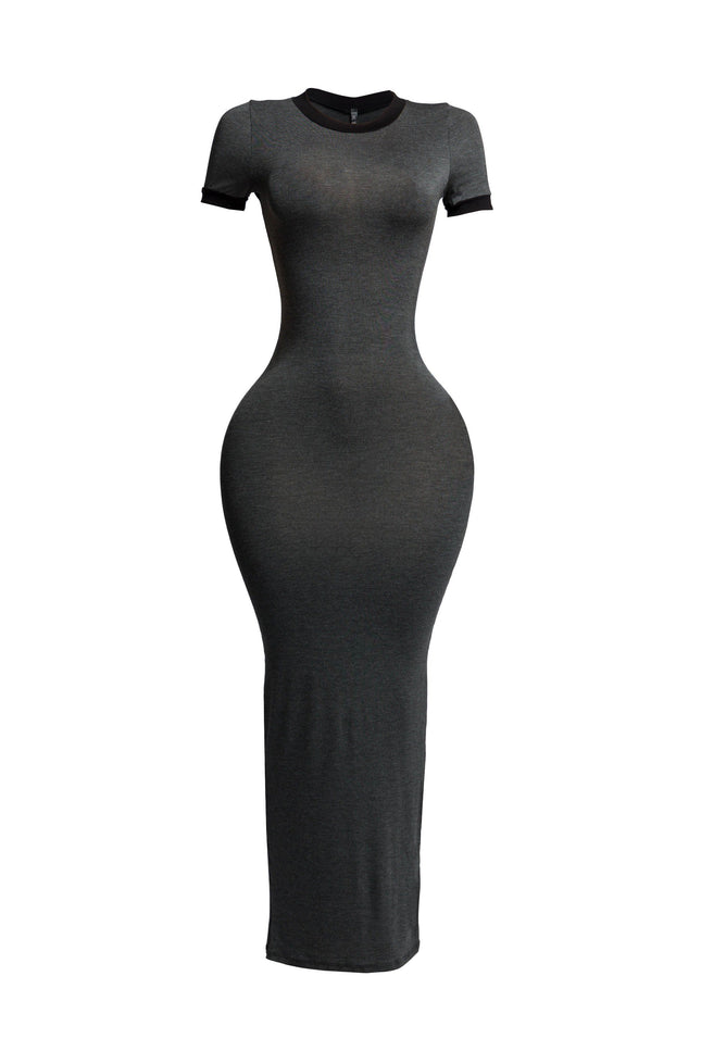 Ringer Tee maxi dress - Muvin 