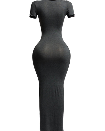 Ringer Tee maxi dress - Muvin 