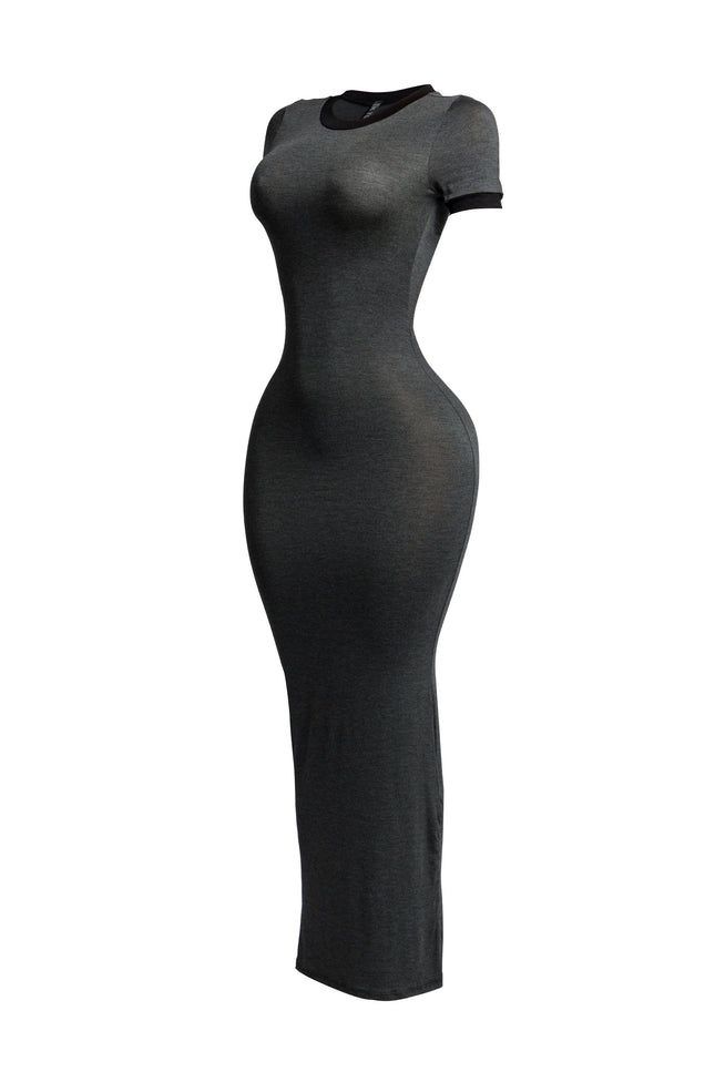 Ringer Tee maxi dress - Muvin 