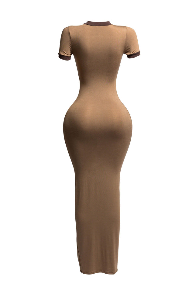 Ringer Tee maxi dress - Muvin 