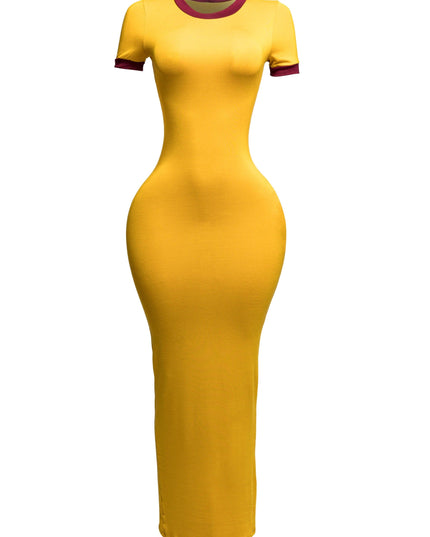 Ringer Tee maxi dress - Muvin 