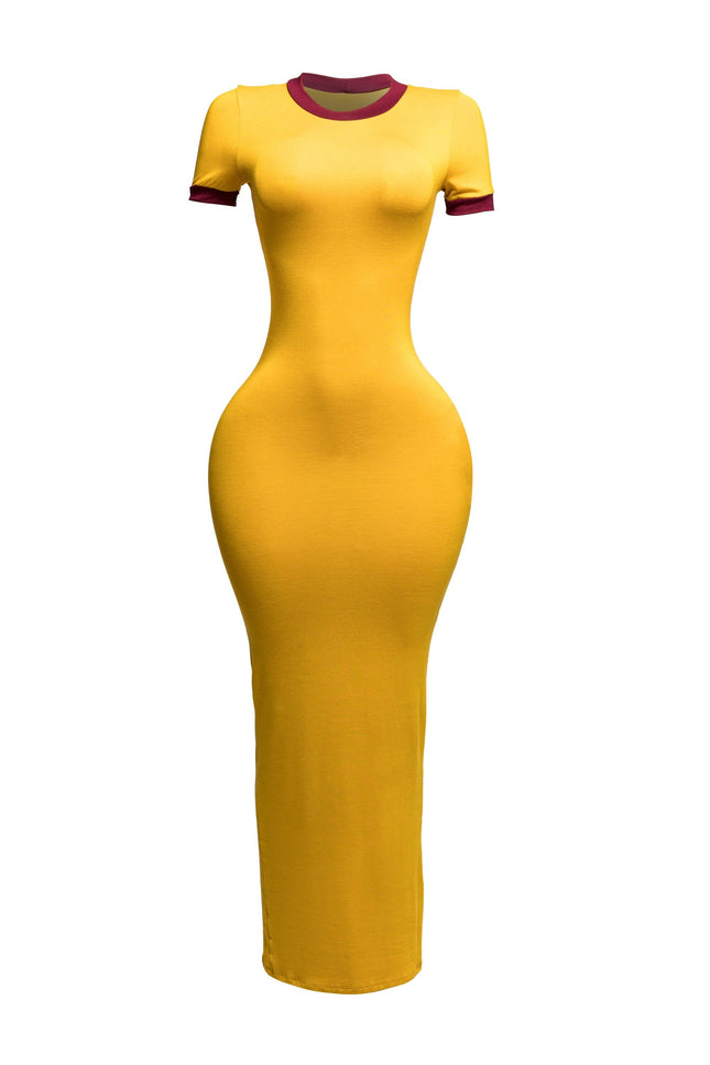 Ringer Tee maxi dress - Muvin 