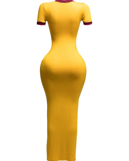 Ringer Tee maxi dress - Muvin 