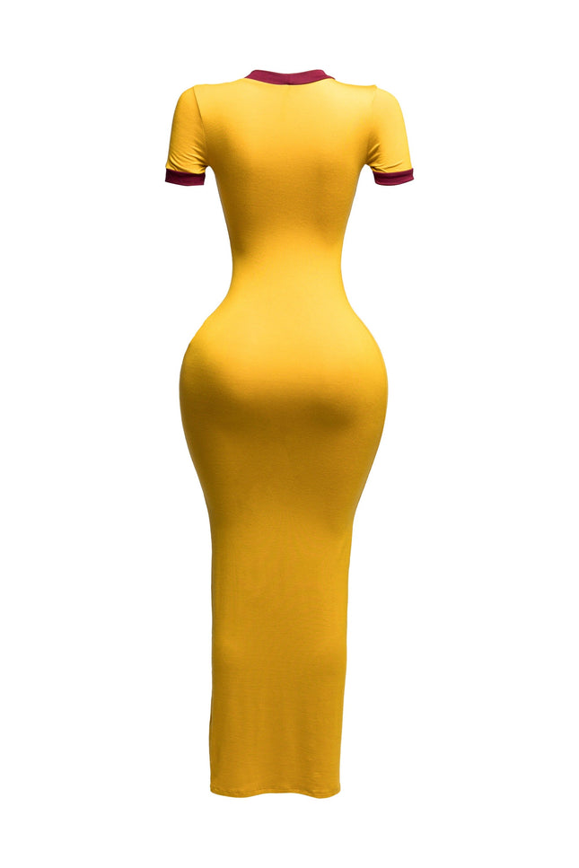 Ringer Tee maxi dress - Muvin 