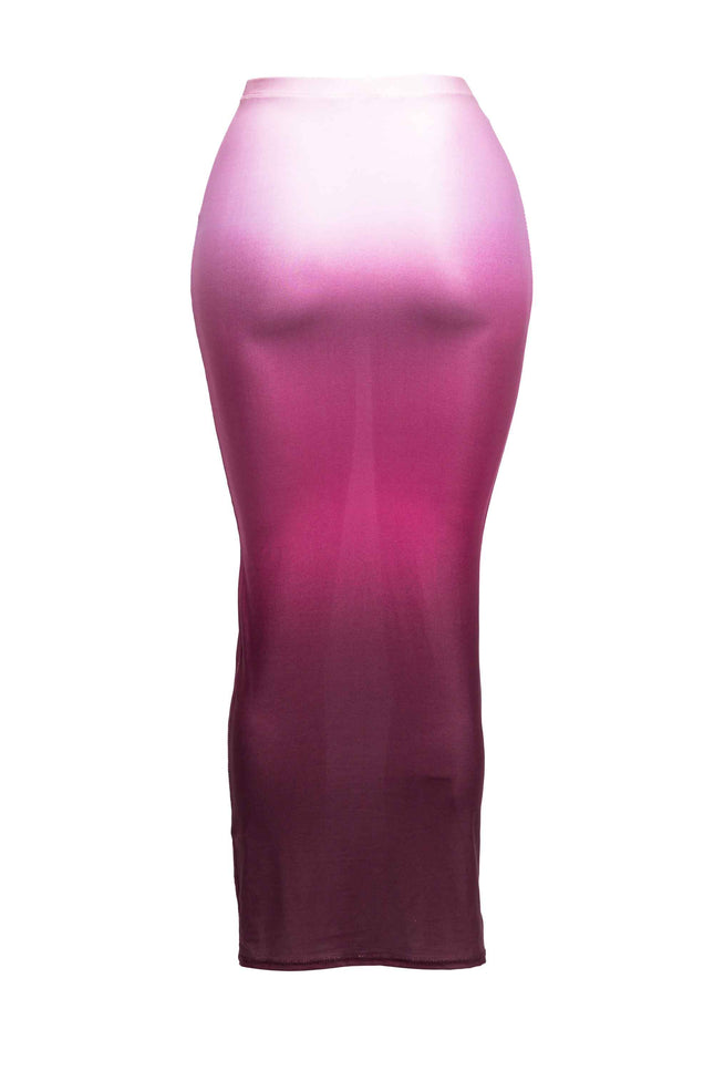 Ombre maxi skirt - Muvin 