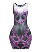 BLACK/PURPLE / S