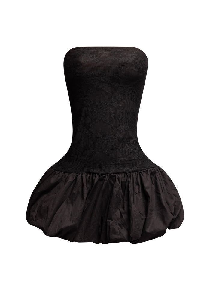 Bubble hem tube dress - Muvin 