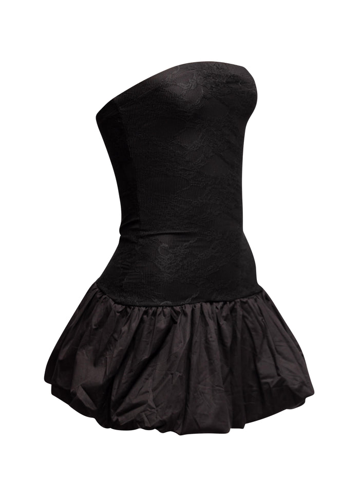 Bubble hem tube dress - Muvin 