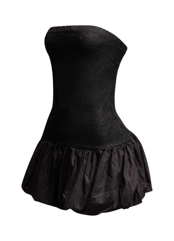 Bubble hem tube dress - Muvin 
