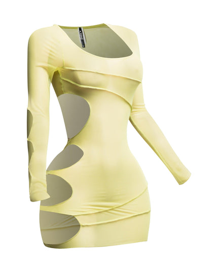 Mesh sheer dress - Muvin 