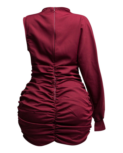 One sleeve mini dress - Muvin 