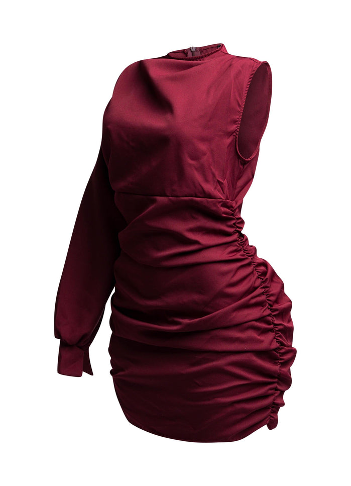 One sleeve mini dress - Muvin 