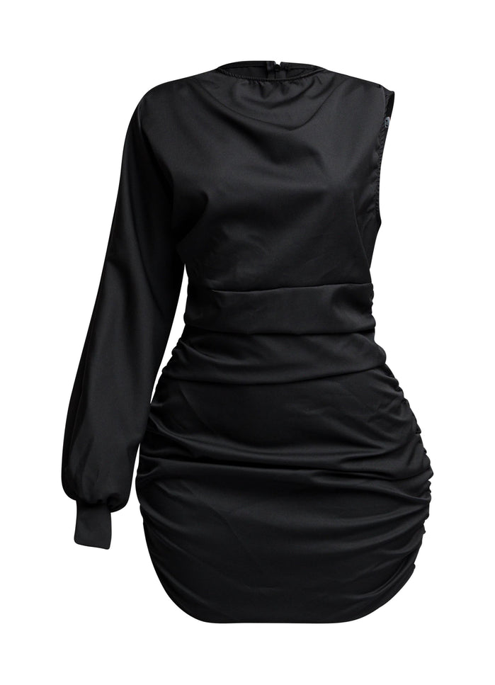 One sleeve mini dress - Muvin 