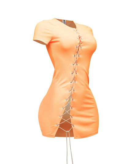 Chained Mini Dress - Muvin 