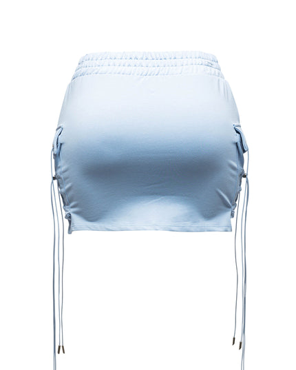 Lace up mini skirt - Muvin 