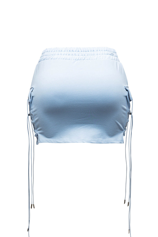 Lace up mini skirt - Muvin 