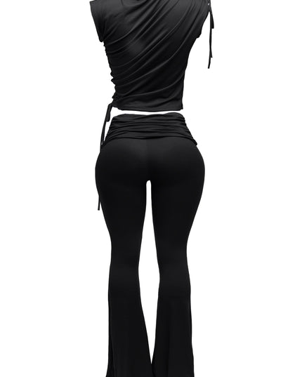 Mock Neck Top and Pant set - Muvin 