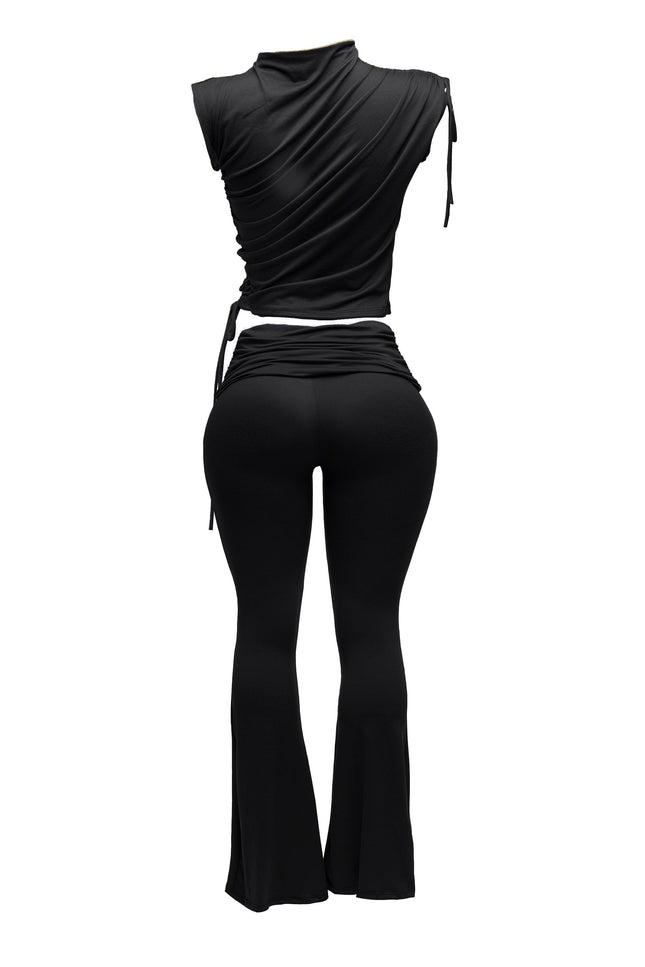 Mock Neck Top and Pant set - Muvin 