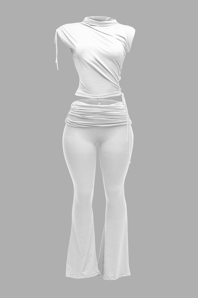 Mock Neck Top and Pant set - Muvin 