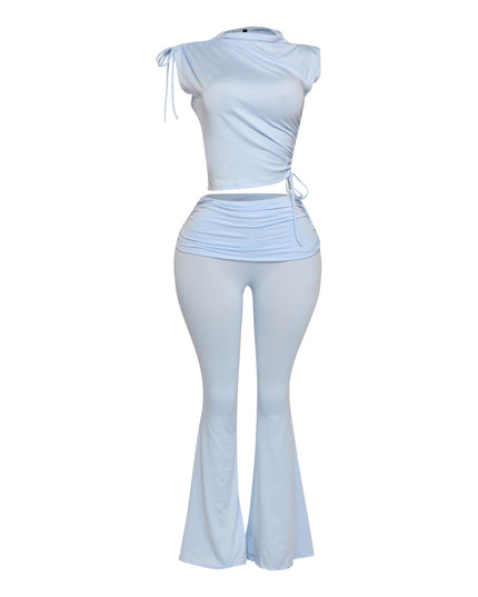 Mock Neck Top and Pant set - Muvin 