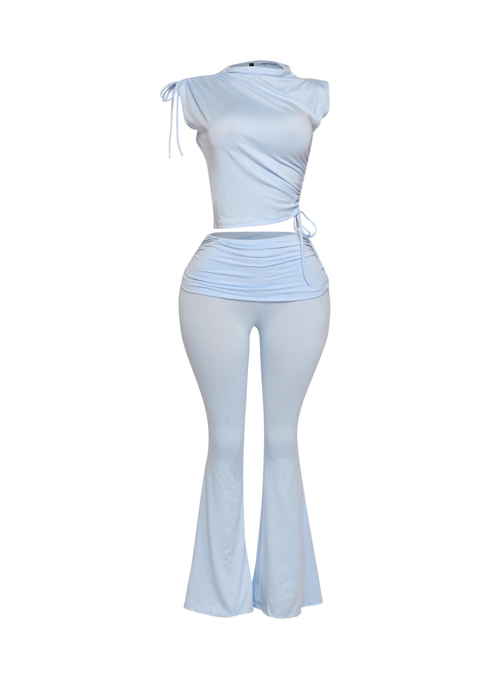 Mock Neck Top and Pant set - Muvin 