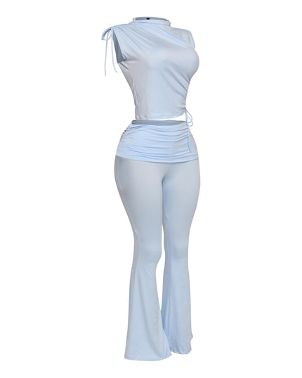 Mock Neck Top and Pant set - Muvin 