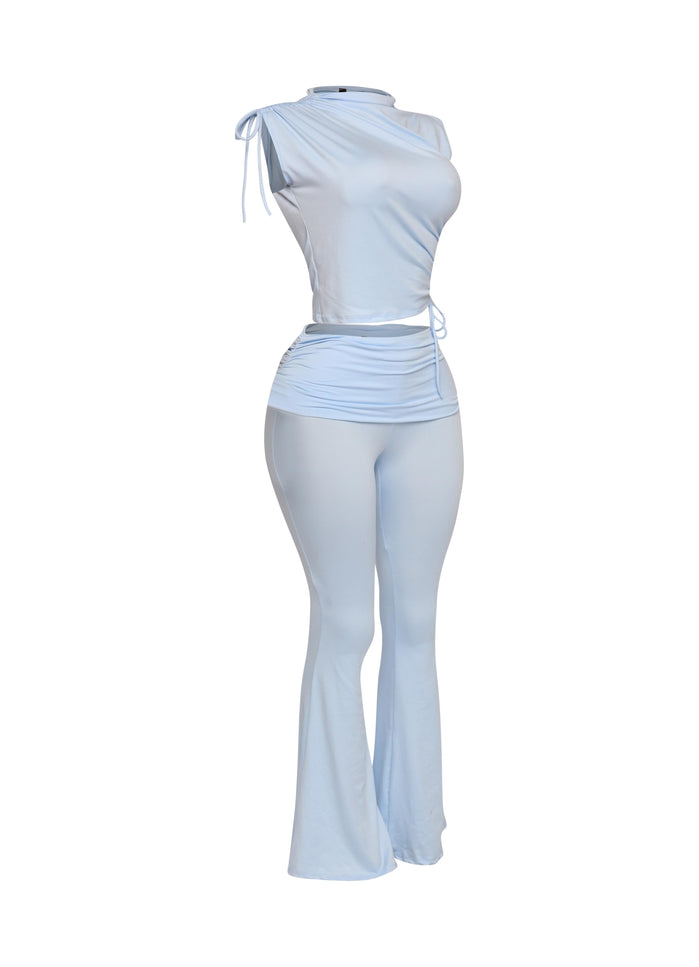 Mock Neck Top and Pant set - Muvin 
