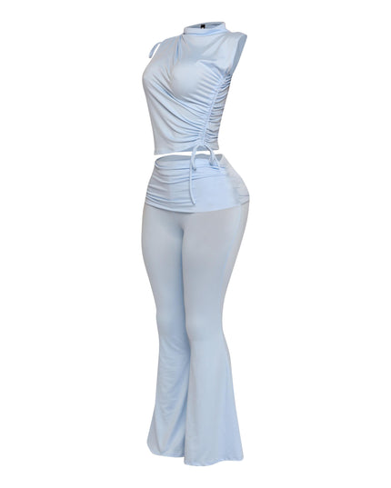 Mock Neck Top and Pant set - Muvin 