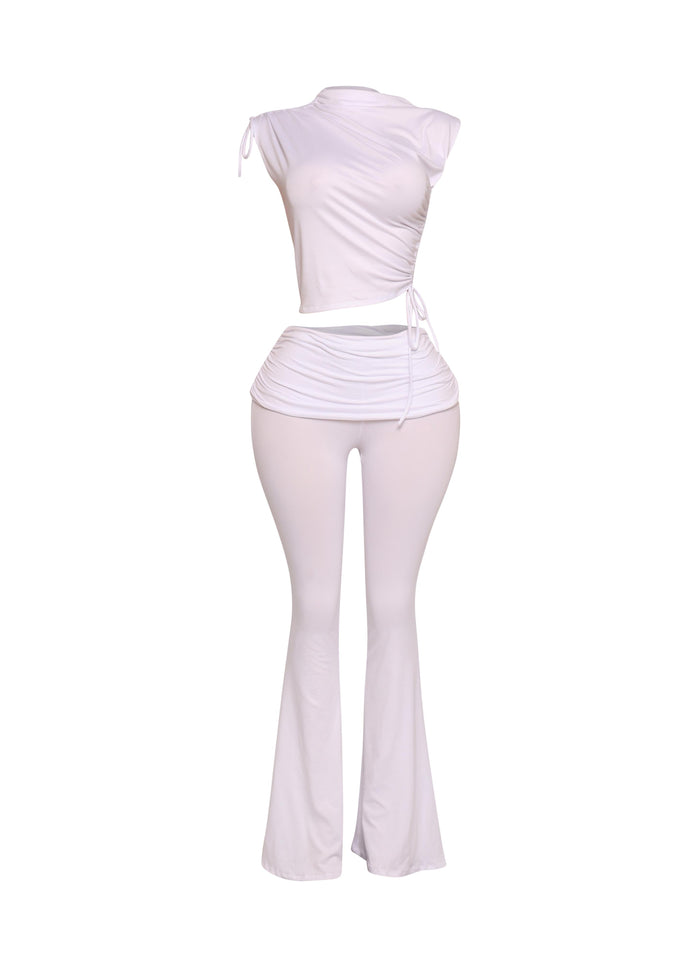 Mock Neck Top and Pant set - Muvin 