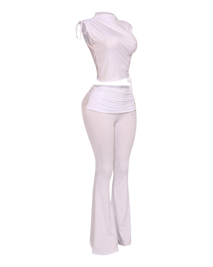 Mock Neck Top and Pant set - Muvin 