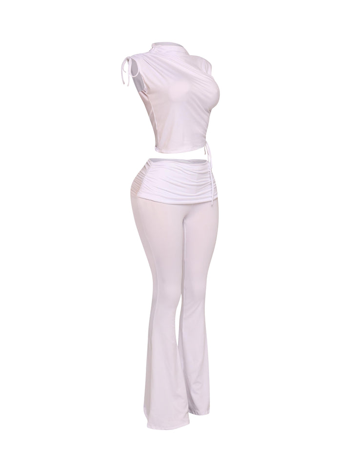 Mock Neck Top and Pant set - Muvin 