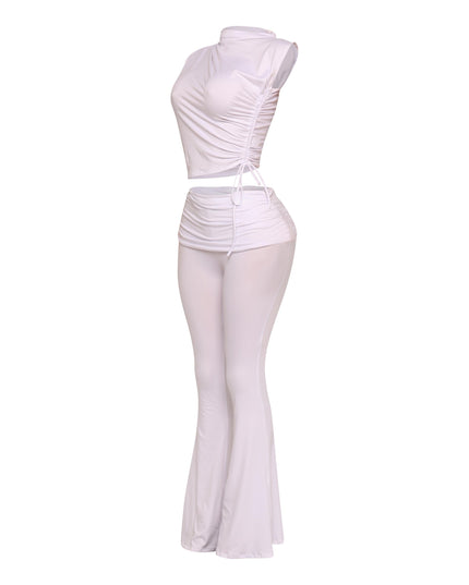 Mock Neck Top and Pant set - Muvin 