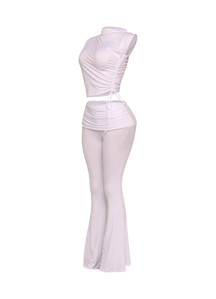 Mock Neck Top and Pant set - Muvin 