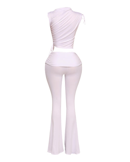 Mock Neck Top and Pant set - Muvin 