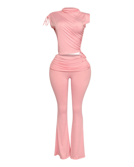 Mock Neck Top and Pant set - Muvin 