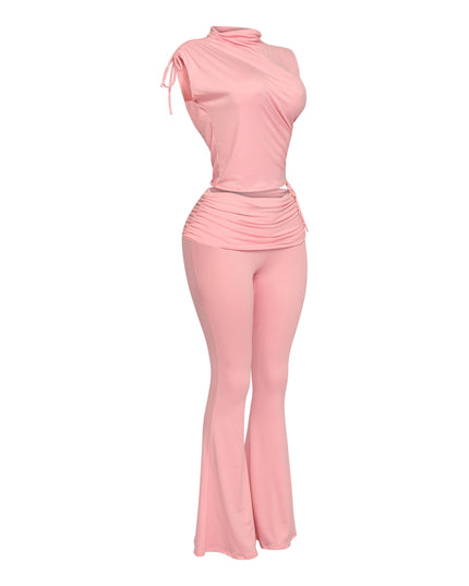 Mock Neck Top and Pant set - Muvin 