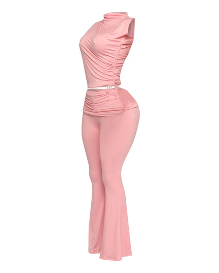 Mock Neck Top and Pant set - Muvin 