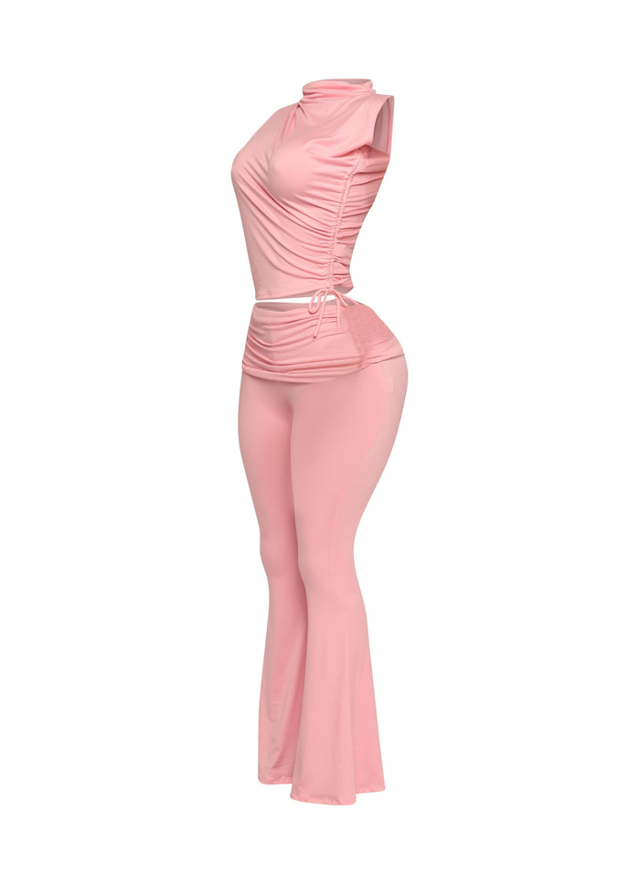 Mock Neck Top and Pant set - Muvin 
